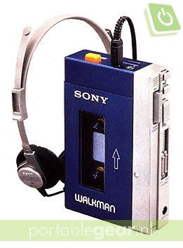Sony TPS-L2, eerste cassette-walkman uit 1979
Sony TPS-L2, eerste cassette-walkman uit 1979