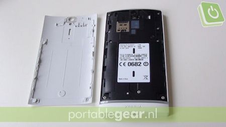 Sony Xperia S: geen verwijderbare batterij & geen microSD-kaartslot