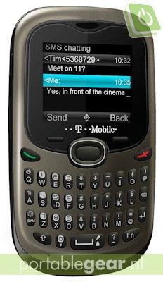 T-Mobile Vairy Text Mini (Alcatel OT-255)
T-Mobile Vairy Text Mini (Alcatel OT-255)