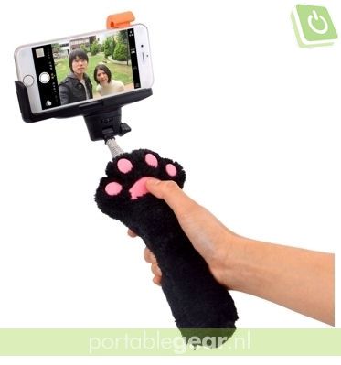 Thanko Cat Hand Selfie Stick
