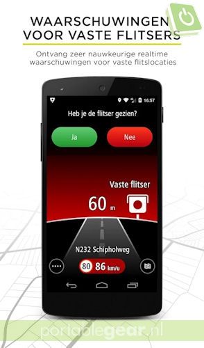 TomTom Flitsers app voor Android (vanaf 2.2)
