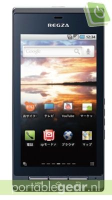 Toshiba REGZA T-01C smartphone