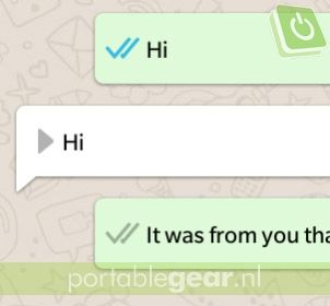WhatsApp: twee blauwe vinkjes geven aan of een verzonden bericht is gelezen