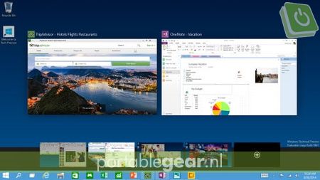 Windows 10: meedere desktops