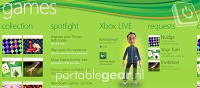 Windows Phone 7 Games Hub, Xbox LIVE
Windows Phone 7 Games Hub, Xbox LIVE