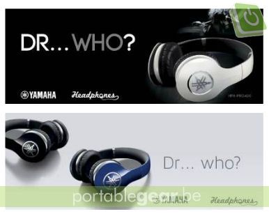 Yahama-headset reclame dist Dr. Dre: "Dr... Who?"